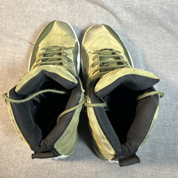 Nike Air Jordan 12 Retro CP3 Class of 2003 Olive Green Men’s Size 7 130690-301 - Picture 5 of 13